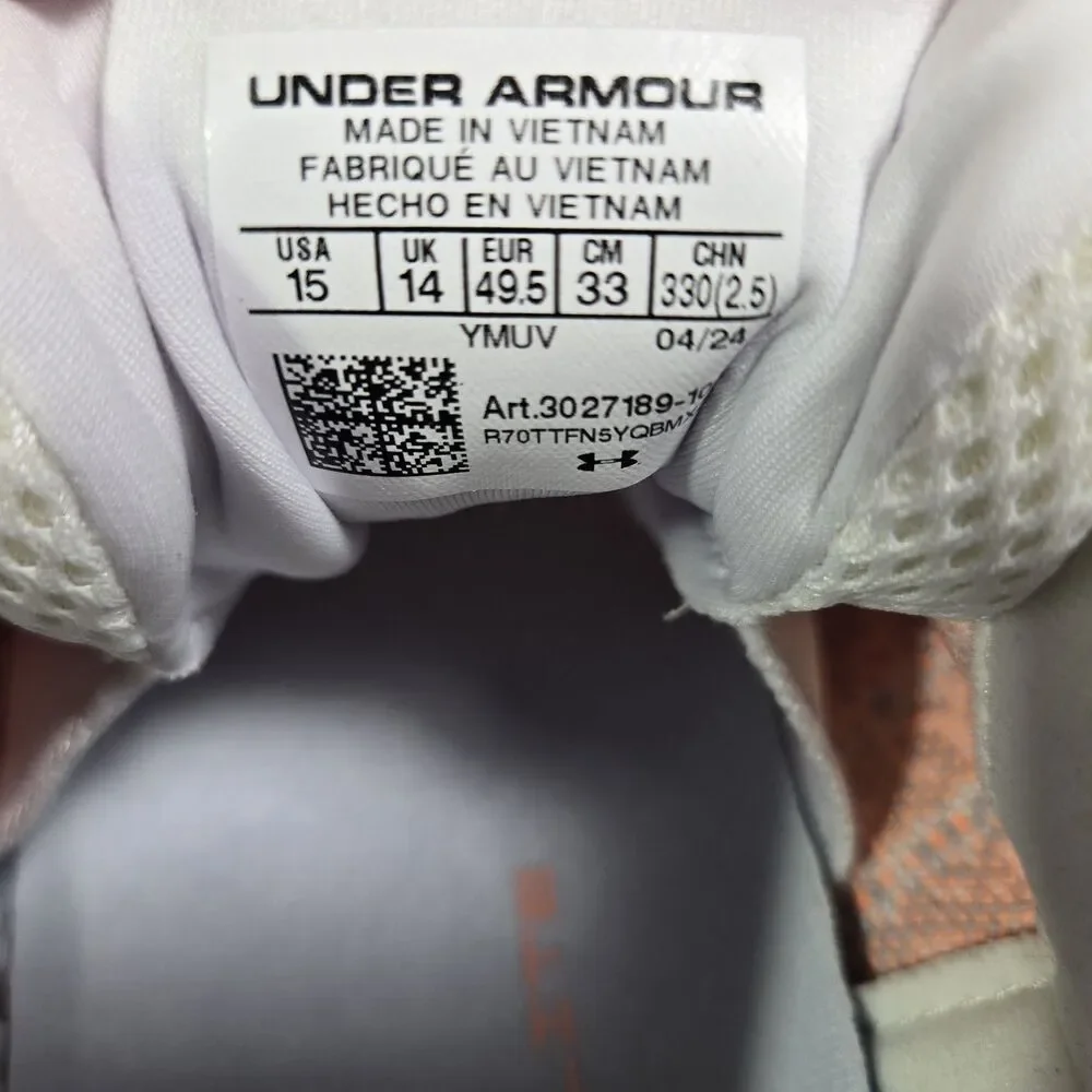 Mens Size 15 Under Armour UA Infinite Elite Running Shoes 3027189-107